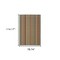 Homeroots 7 x 10 ft. Green & Brown Striped Indoor & Outdoor Area Rug 388700 - alternate 5